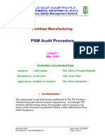 PSM Audit Procedure Final 1