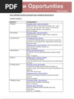 Download New Opportunities Elementary Resources by Daffne Ce SN67170882 doc pdf