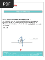 Atestado Médico para Uso de Piscina | PDF