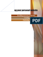 Creating Your Personal Website