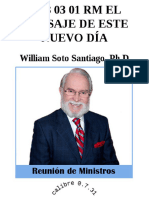 2003 03 01 RM EL MENSAJE DE ESTE NUEVO D - William Soto Santiago - PH.D