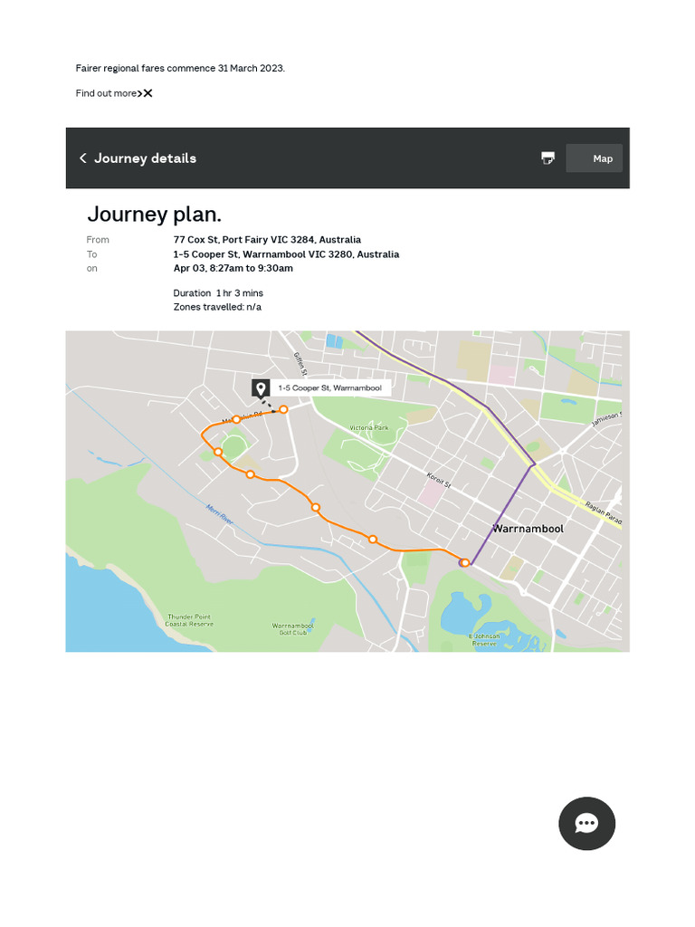 Journey Planner Public Transport Victoria PDF