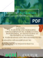 Green Clean Agricultural Industry Presentation Template PDF