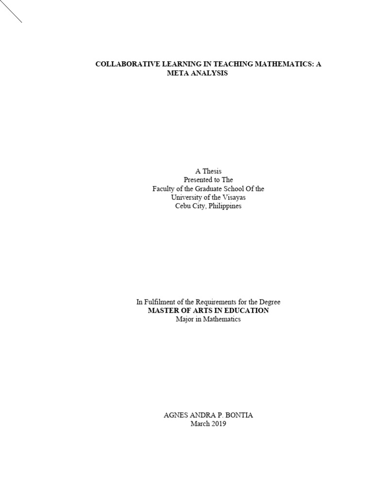 Sample Research Paper Full Blown | PDF | Learning | Reading Comprehension