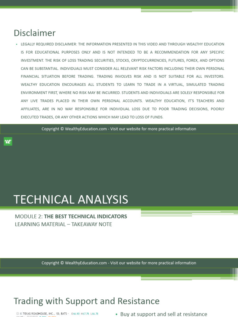 In Depth Technical Analysis PT.2 | PDF | Financial Markets | Private Sector