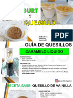 Quesillos y Yogurt