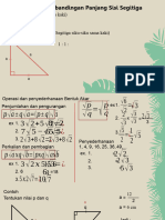 Pythagoras 3 (Menentukan Perbandingan Sisi Segitiga)