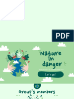Thuyết Trình Anh 11 - Nature in Danger