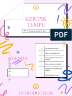 Keripik Tempe: By: Revinna Eka Saputri XI TG A (PD 1)