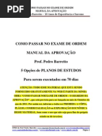 Manual da Aprovação - OAB