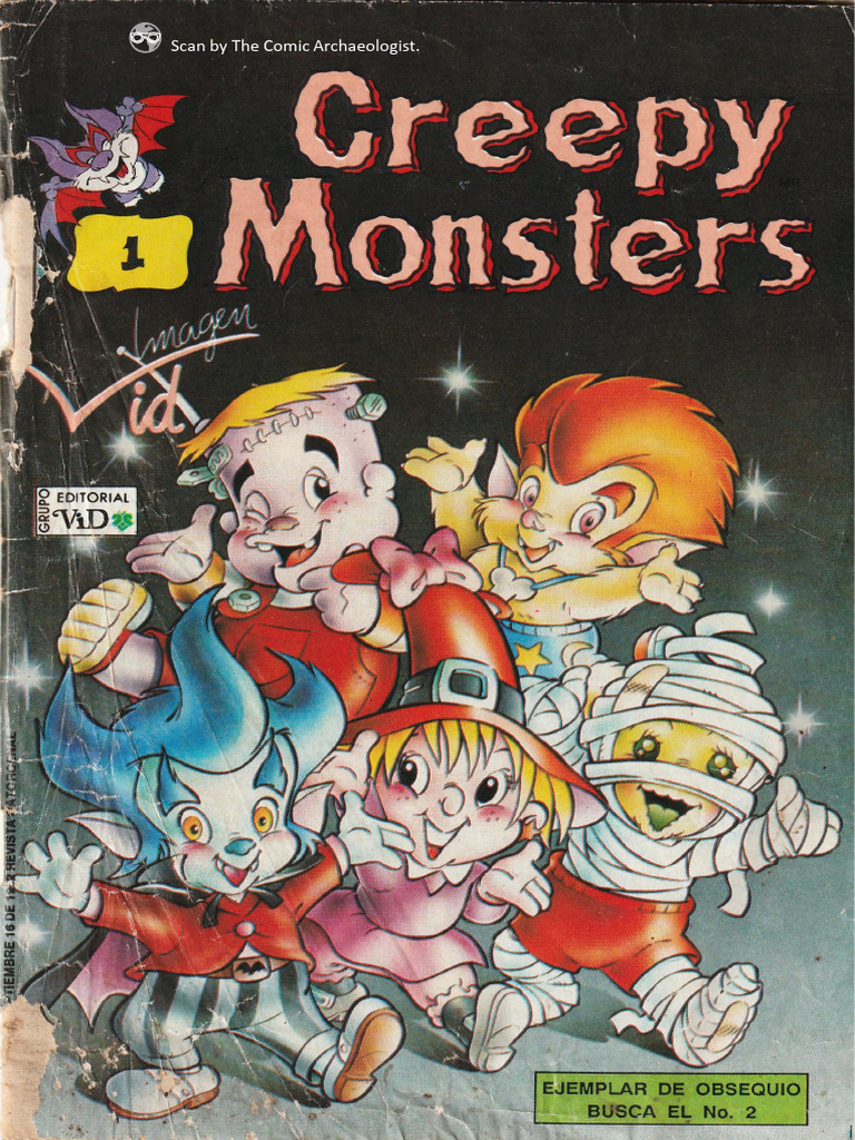 Creepy Monsters 1 | PDF