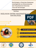 Diálogos Entre Matemáticas y Sociología