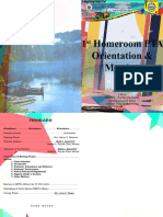 Program On HRPTA Orientation - 104111