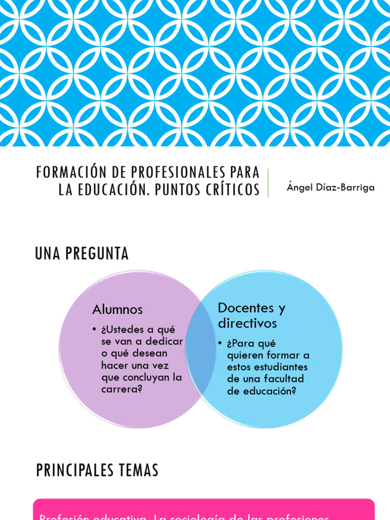 Dr ángel Díaz Barriga Pdf Plan De Estudios Maestros