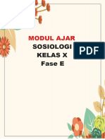 Modul Ajar Sosiologi - Modul Ajar Sosiologi 2023