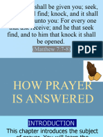 How-Prayer Is Answered
