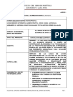 Tercer Informe - Febrero - Julio 15