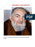 Quaresma Em Honra a Sao Padre Pio