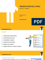 Videoconferencia de Presentación PDF
