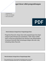 Pancasila Sebagai Dasar Nilai Pengembangan Ilmu