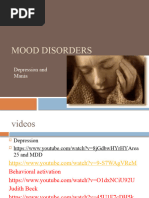 Chapter 8 and 9 Slides (Part 1) Unipolar Mood Disorders 2023