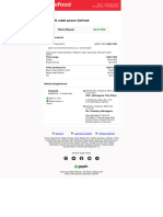 Makasih Udah Pesan Gofood: Total Dibayar