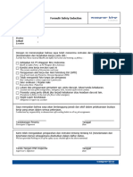 Lampiran 19 Formulir Safety Induction