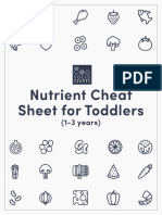 Solid Starts Nutrient Cheat Sheet For Toddlers 2