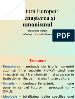 Renaterea Și Umanismul