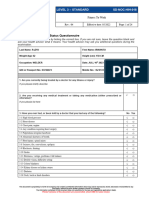 Health Questionaire & ROMIF