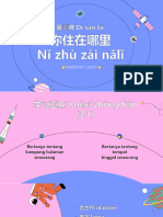 Slaid Bab 3 你住在哪里 Nǐ zhù zài nǎlǐ