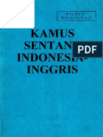 Set Kamus Sentani Indonesia Inggris