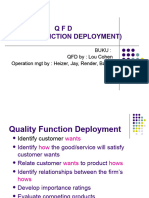 QFD Deploement - Perancangan Dan Pengembangan Product