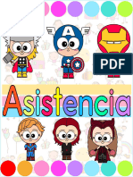 Listas de Asistencia Superhero