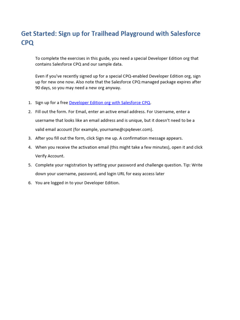 Salesforce CPQ Setup and Configuration Guide | PDF | Printer (Computing ...