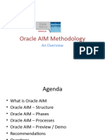 Oracle AIM Methodology: An Overview