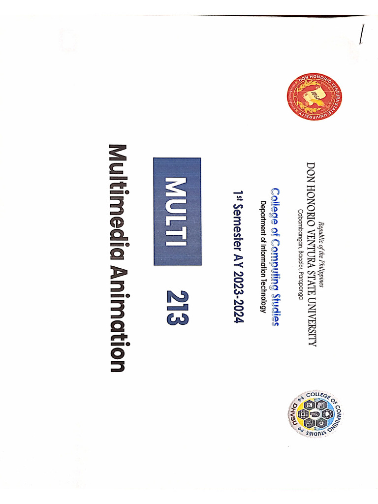 Syllabus multimedia animation 1 pdf