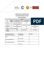 Time Table For IV Trimester