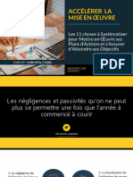 Support PDF Accelerer La Mise en Ouevre