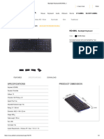 Backlight Keyboard (KD-600L)