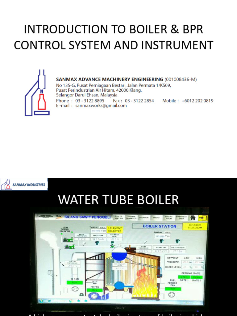 Boiler Control System | PDF | Boiler | Manufactured Goods