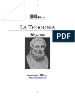 Hesiodo La Teogonia