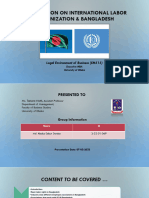 Presentation On International Labor Organization & Bangladesh