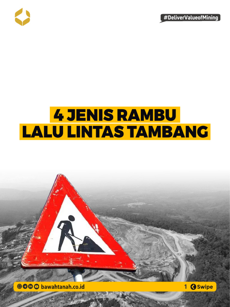Rambu Lalu Lintas di Pertambangan | PDF