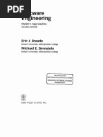 Engineering. Software. Eric J. Braude. Michael E. Bernstein. Modern Approaches Universitatsbibliothek Hannover ' Technische Inform Ationsbibliothek