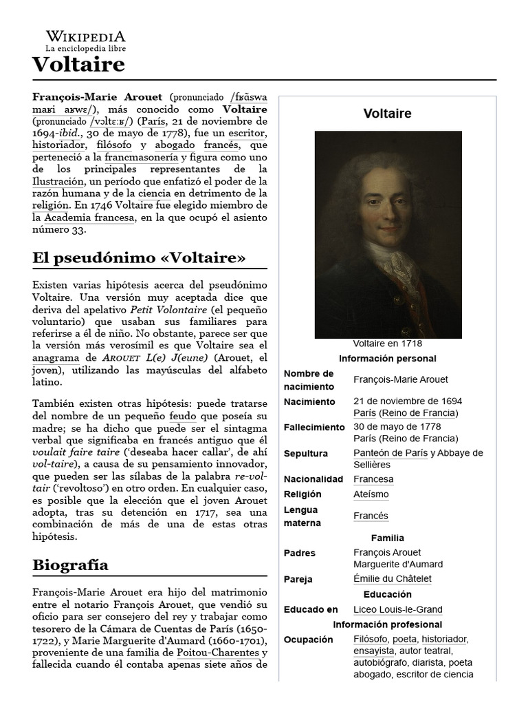 Voltaire PDF Voltaire