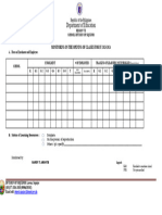 Revised Suggested Monitoring Tool For The Opening of Classes