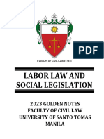 Labor Law Golden Notes