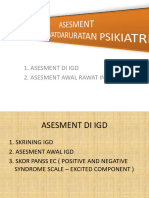 MATERII ASESMENT KEGAWATDARURATAN PSIKIATRI Fix