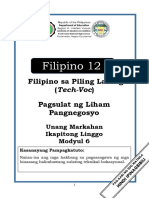 Filipino-12 q1 Mod6 Tech-Voc